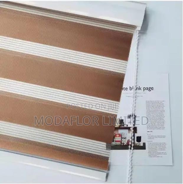 Modern Zebra Window Blinds for Home and Office - main view