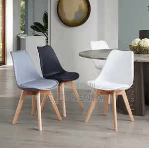 Home Chair; Elegant Woodenwave Loft Dining Chair With Padded Seat