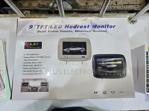 9 Inch Headrest Monitor Screens (2pcs) at 10000shs