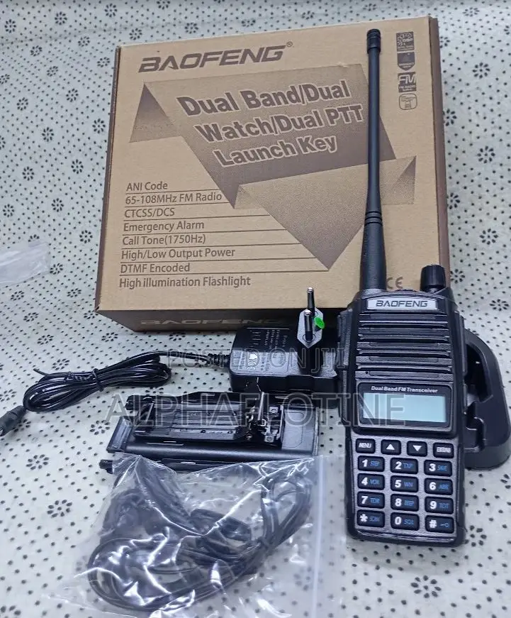 Baofeng Uv-82 Long Range Rechargeable Two-Way Radio Dual Band