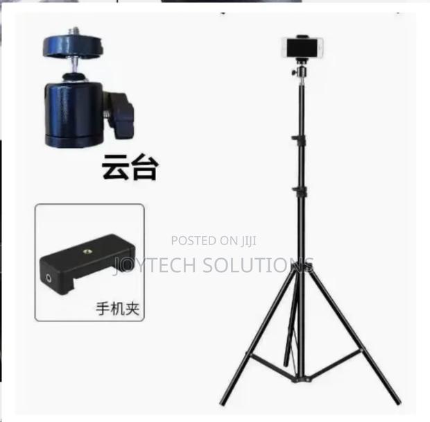 Phone Holder Selfie Tripod Stand - thumbnail 2
