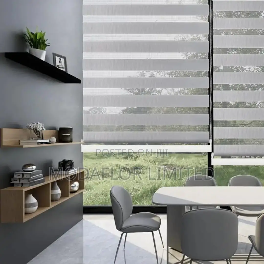 Stylish Zebra Roller Blind Installation