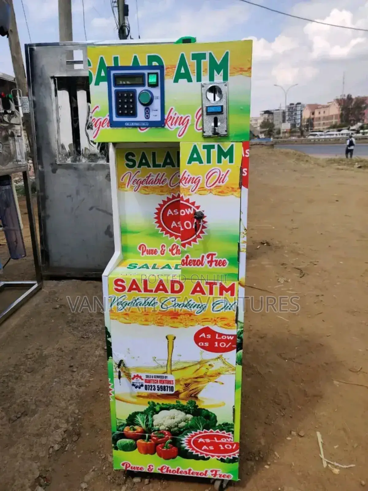 20l Cooking Oil Atm Machine, Brand New With a High Performance Pump