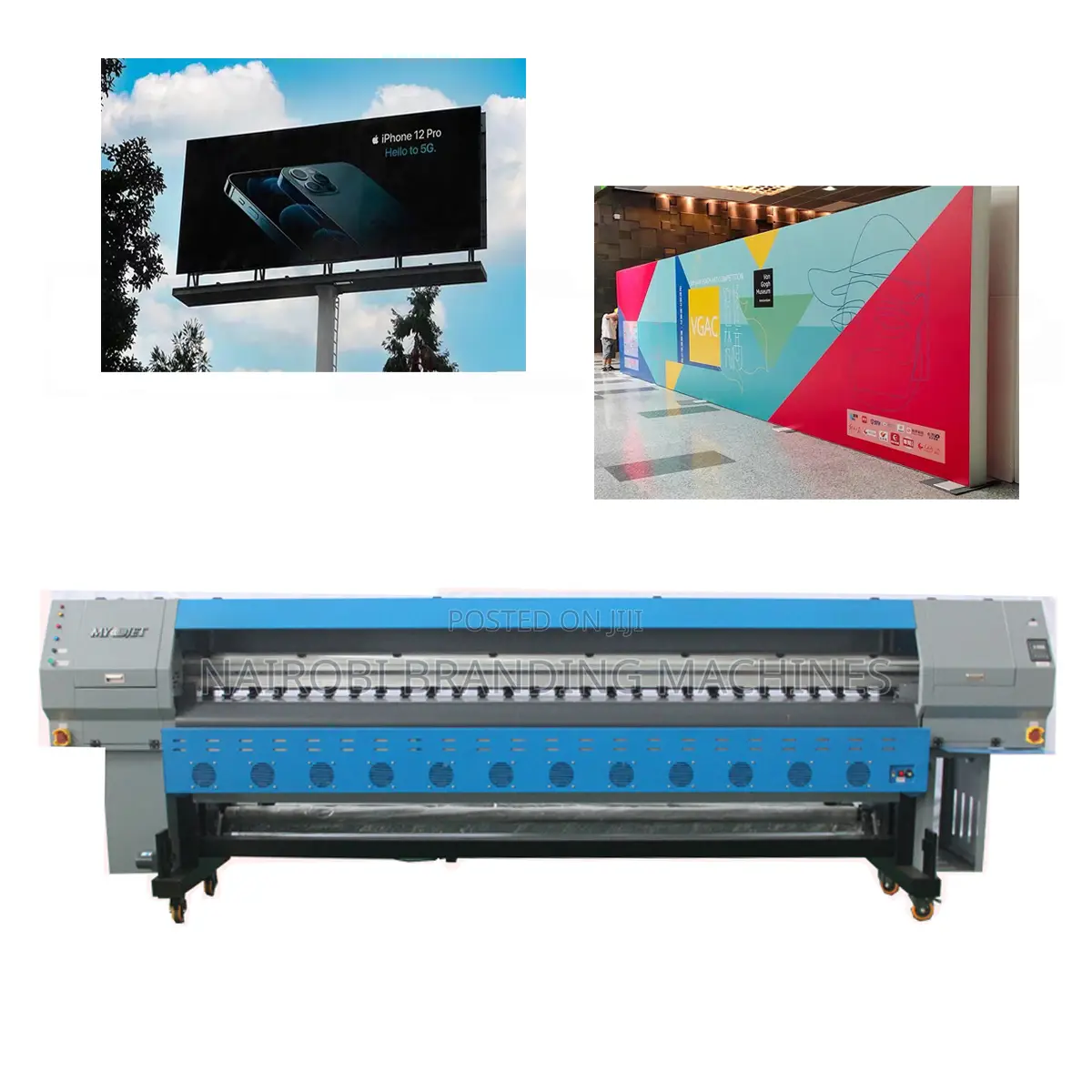 3.2m Large Format Printer With 2pcs I3200 Print Heads - Eco Solvent