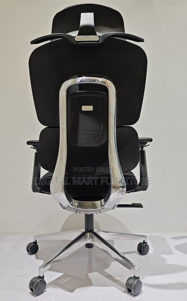 Rotating Soft Fabric Back Chair - thumbnail 2