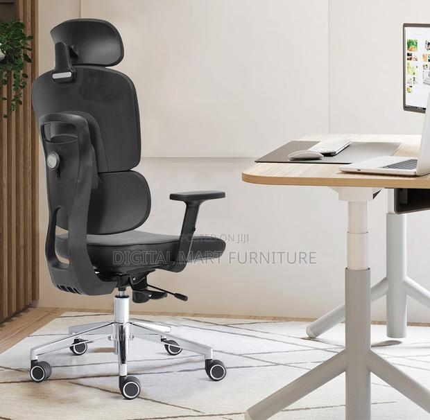 Rotating Soft Fabric Back Chair - thumbnail 8