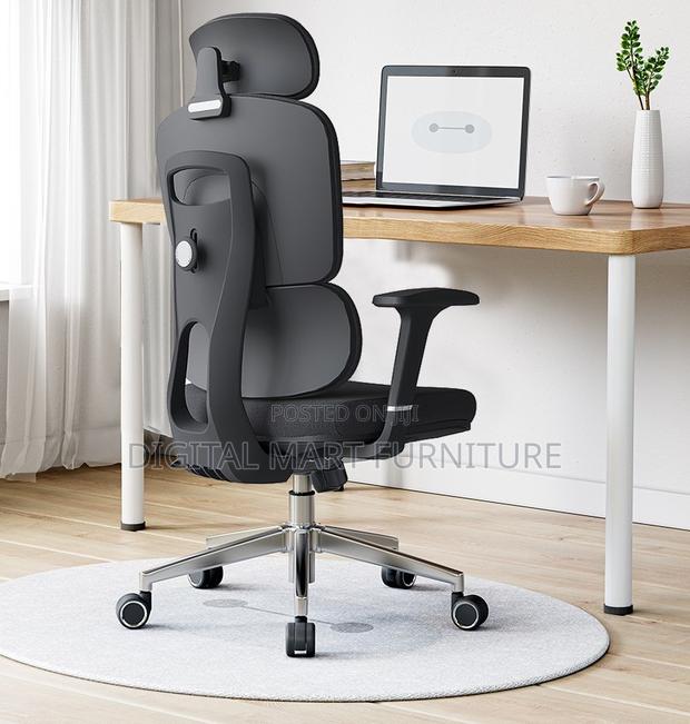 Rotating Soft Fabric Back Chair - thumbnail 9