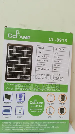 Cclamp Cl-0915 Solar Panel.