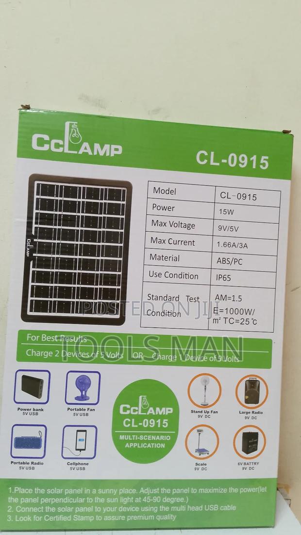 Cclamp Cl-0915 Solar Panel. - thumbnail 4