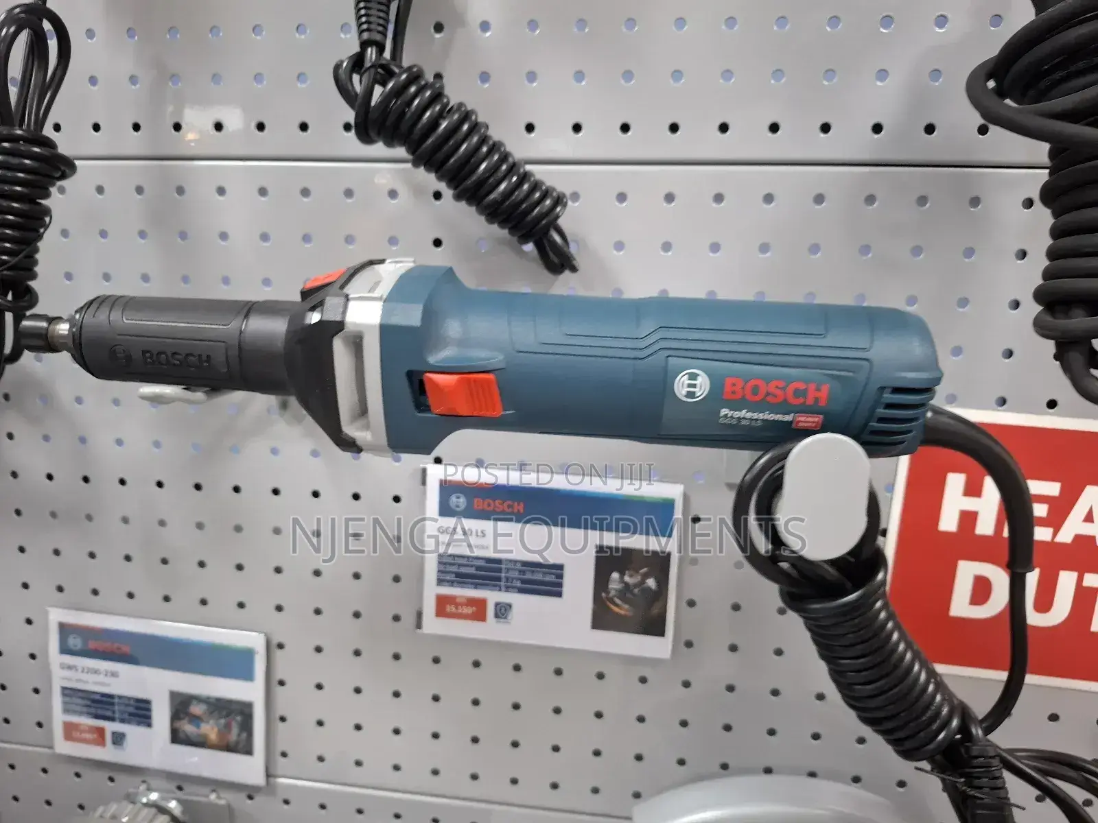Bosch Ggs 30 Ls Professional Straight Grinder
