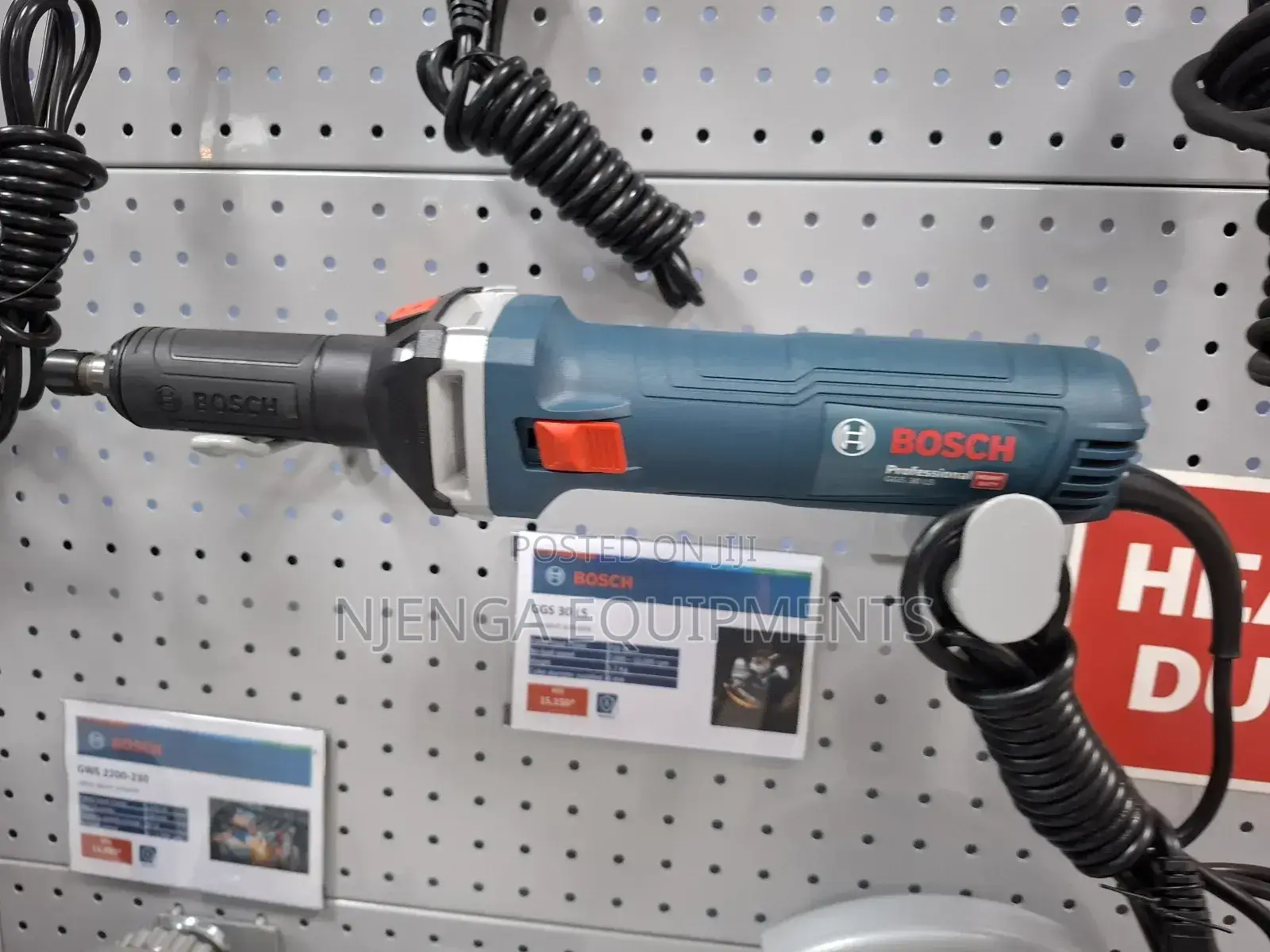 Bosch Ggs 30 Ls Professional Straight Grinder