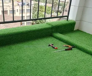 High-Quality Artificial Grass at Tsavo Road, Odeon