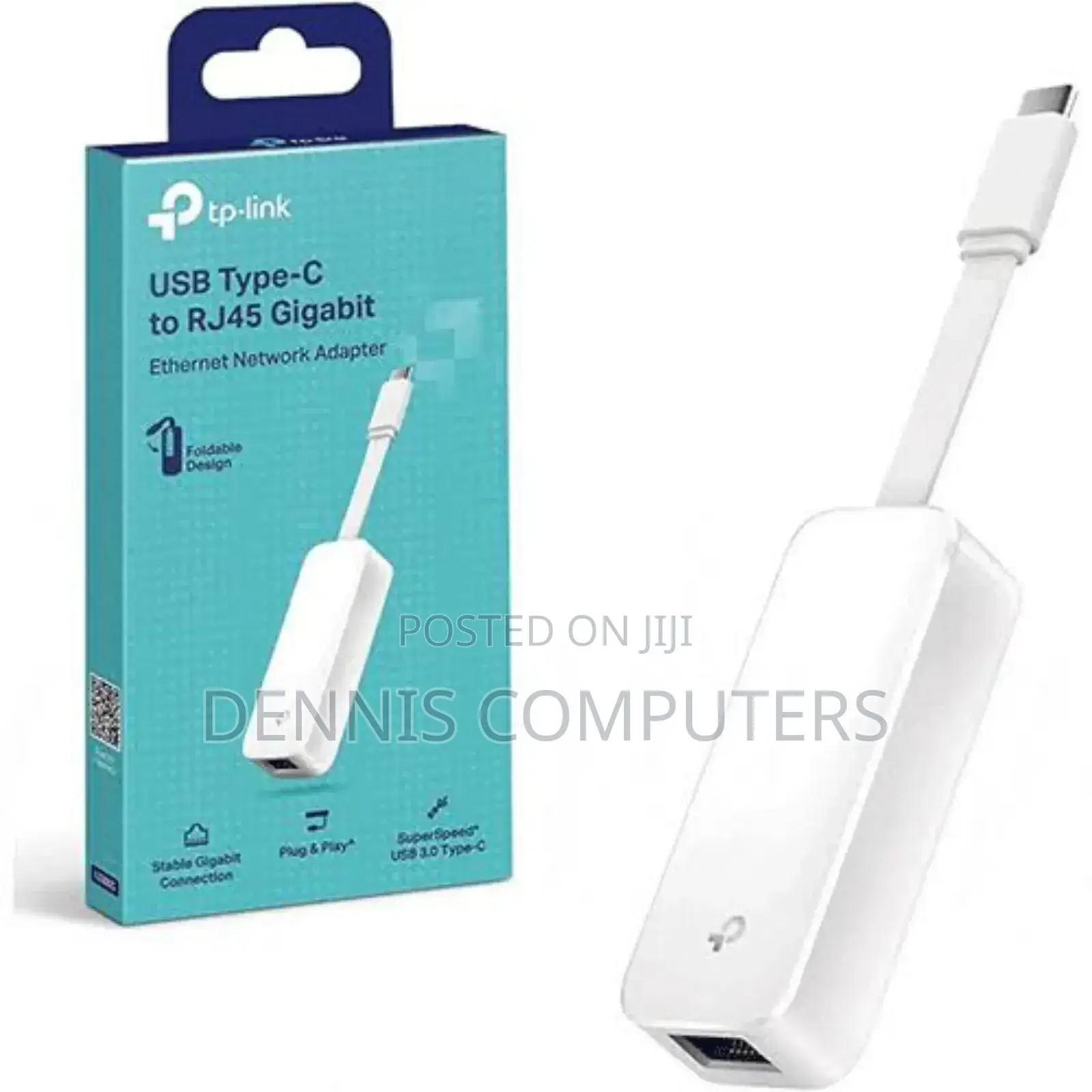 Tp-Link Usb Type C to Gigabit Ethernet Network Adapter -Tl-Ue300c