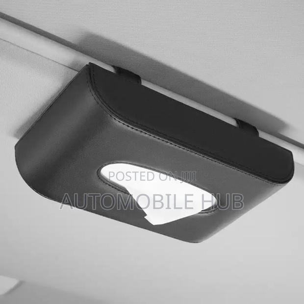 Car Tissue Holder – Sun Visor Clip Tissue Holder - thumbnail 2