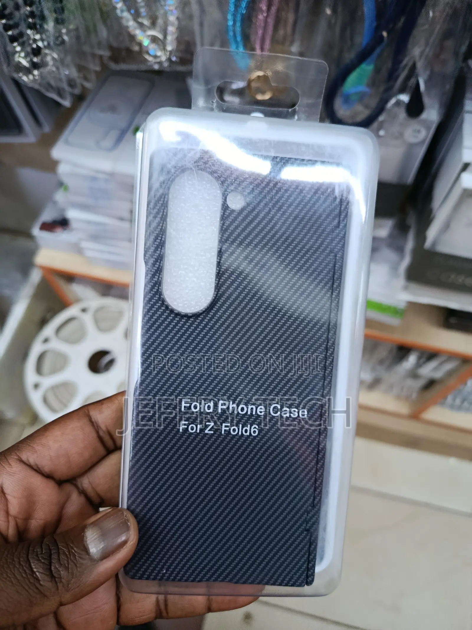 Kaisen Slim and Thin Carbon Fiber Case for Samsung Galaxy Z Fold 6