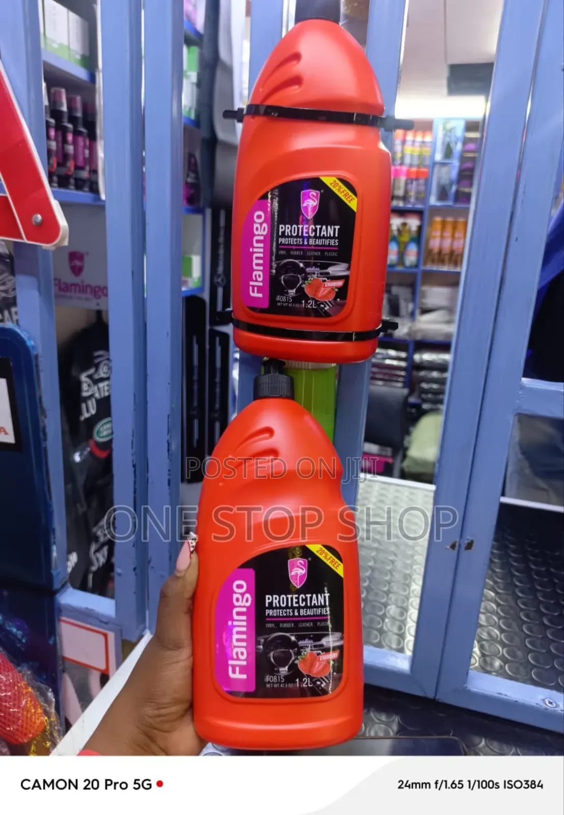 1.2l Flamingo Leather Polish Protector