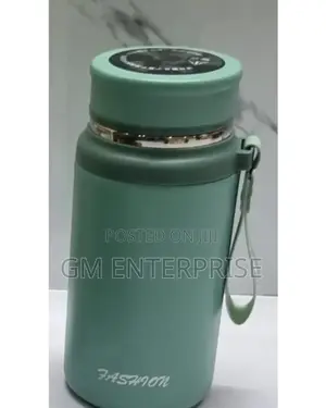Thermometer Lid Fashion Food Flask Thermocup