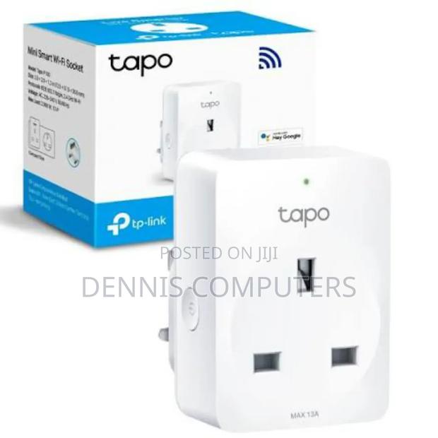 Tp-Link Mini Smart Wi-Fi Socket -Tl-Tapo P100 (1pack)