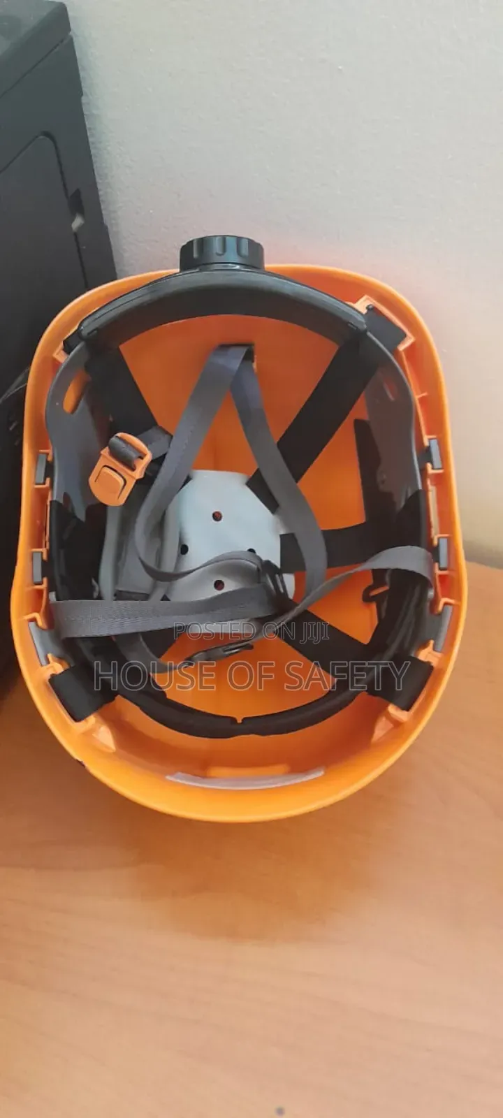 Orange Working At High Height Helmets