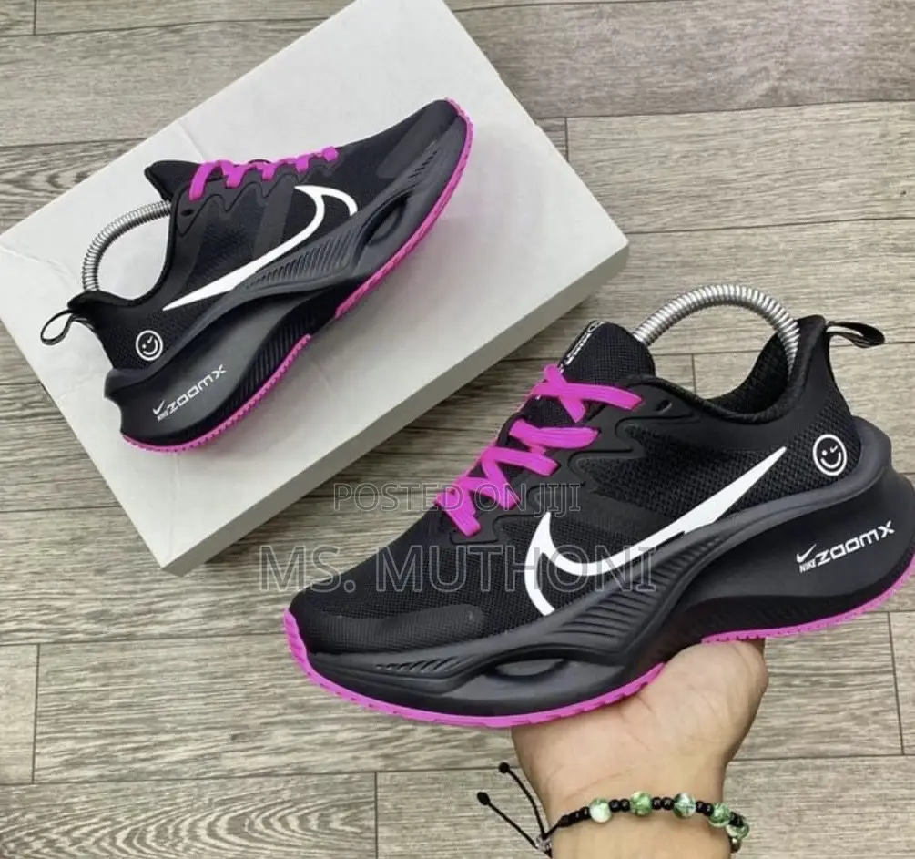 Running /Gym Nike Zoomx Style Sneakers in Black and Pink Size 36-42