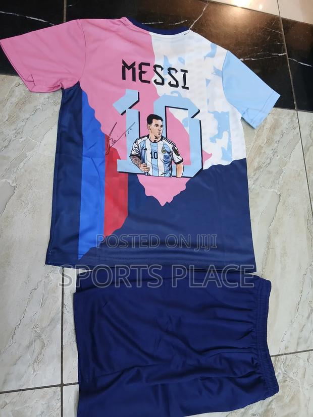 the Messi Multiverse Kids Jersey - main view
