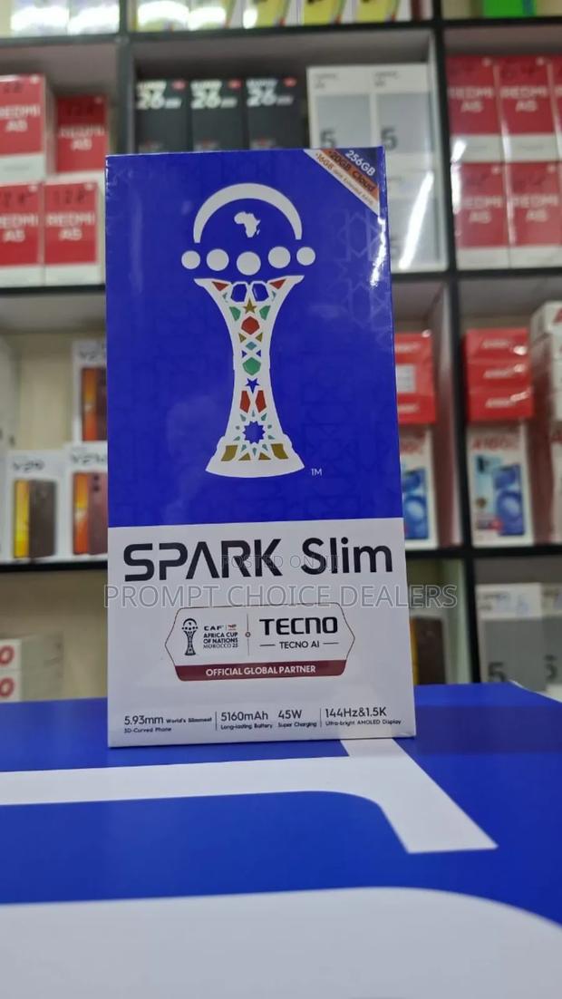 New Tecno Spark Slim 256 GB Black