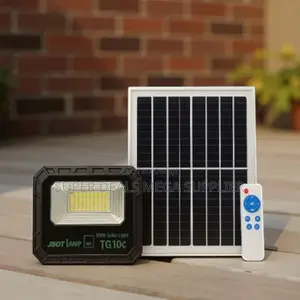 High Brightness 100w Solar Flood Light Remote Control Rustproof Design