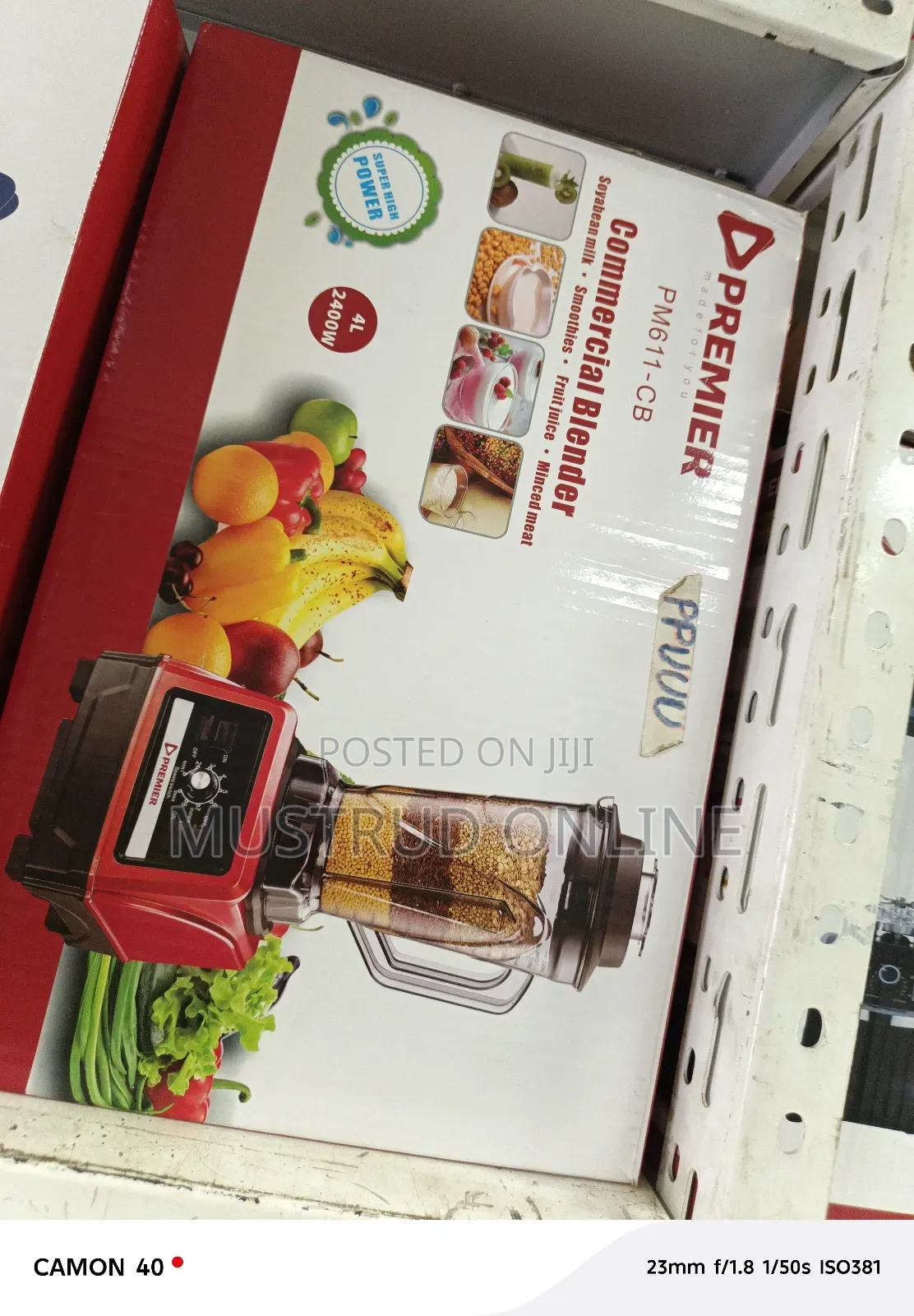 Premier Commercial Blender 2400w