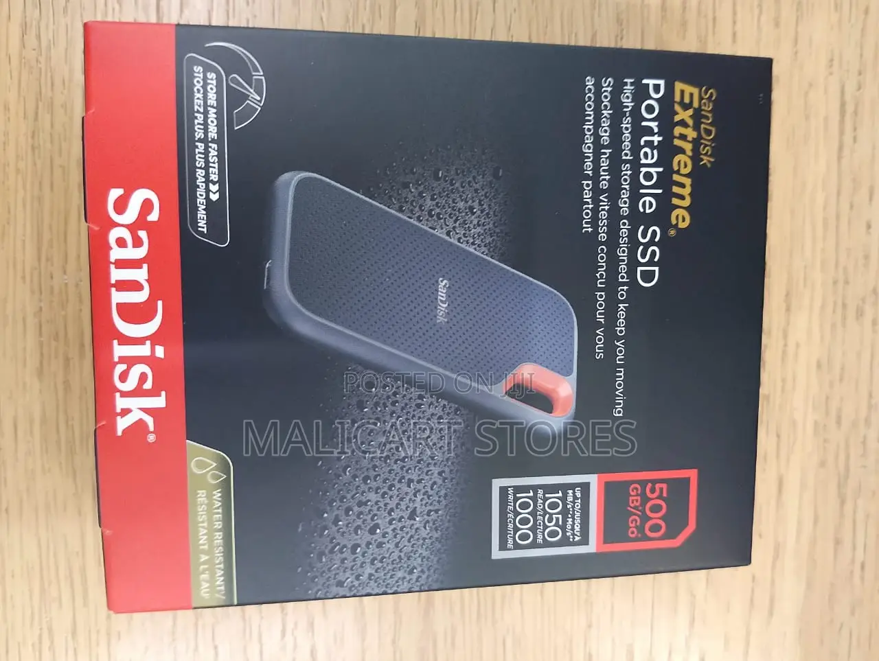 Sandisk Extreme Portable SSD 500gb