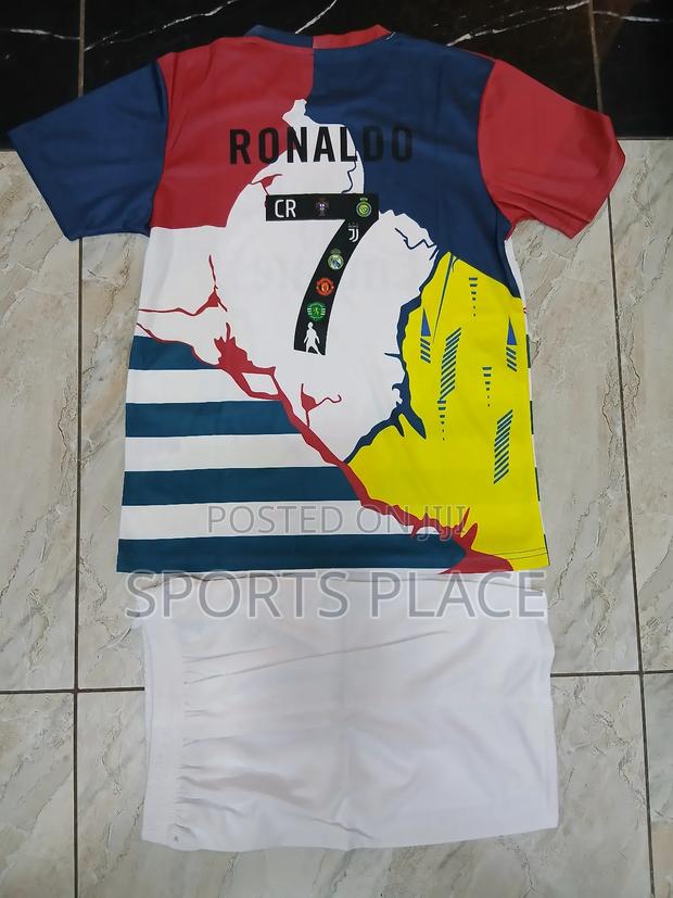 the Ronaldo Legacy Fusion Kids Jersey