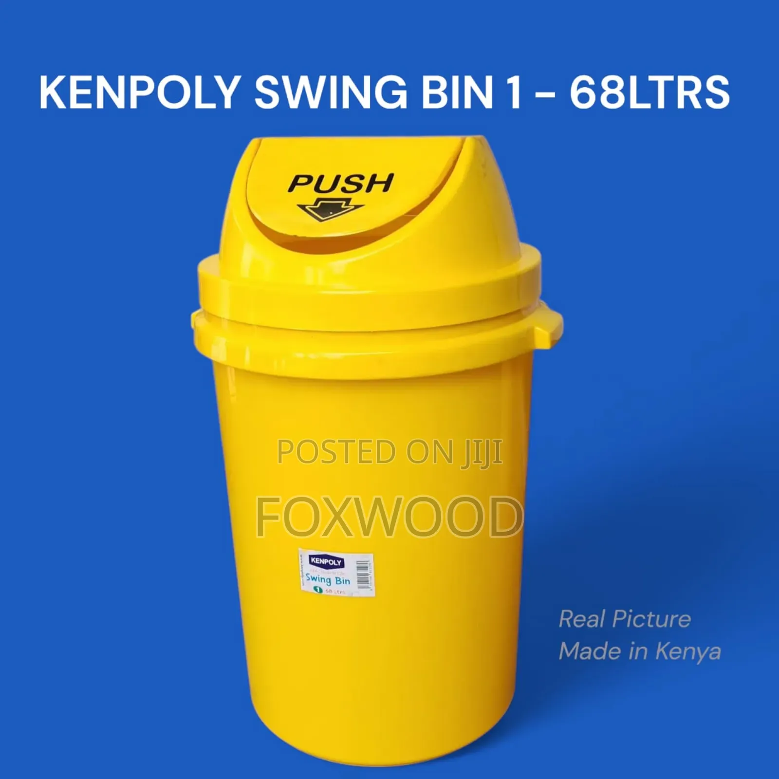 Kenpoly Swing Bin 1 – 68 Litres