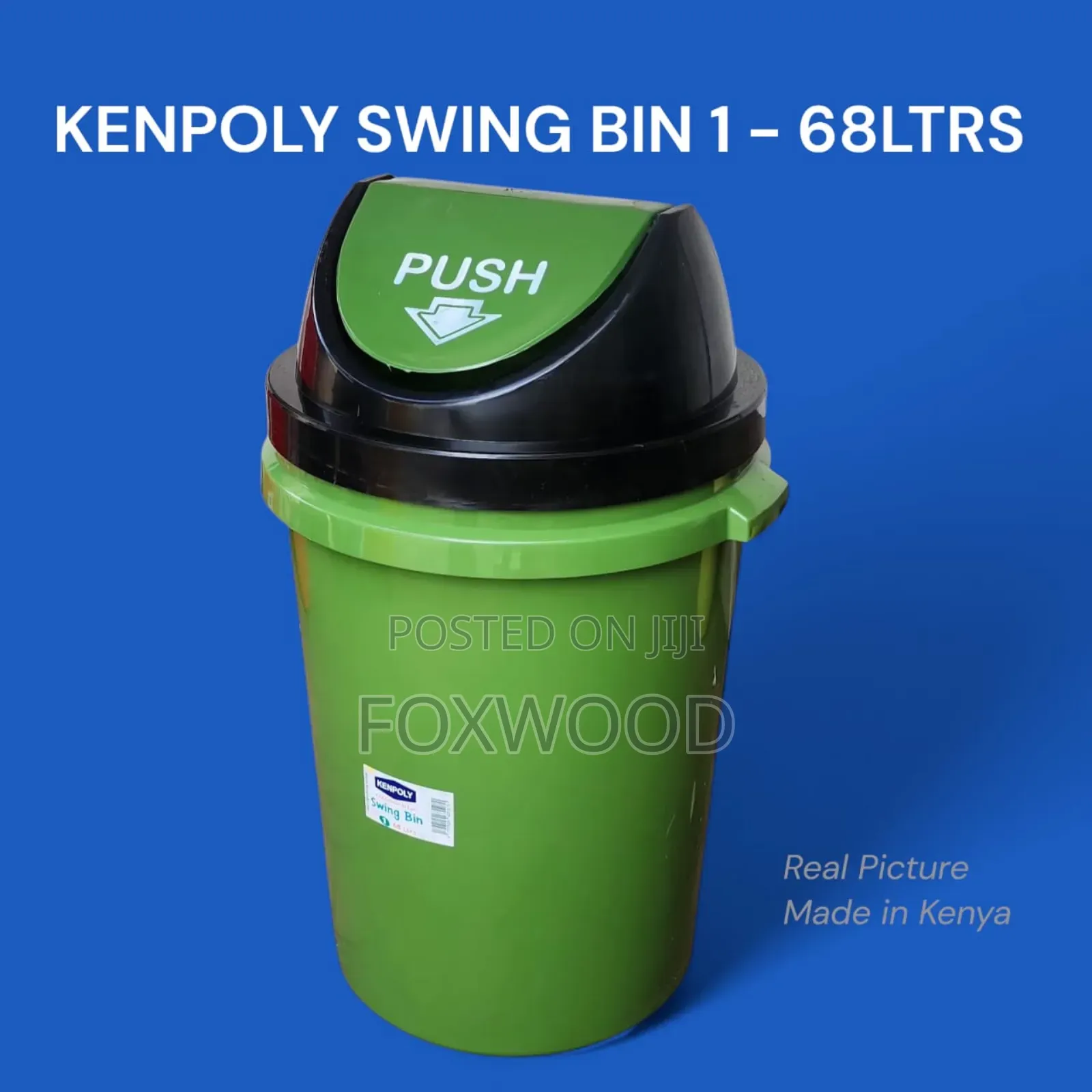 Kenpoly Swing Bin 1 – 68 Litres