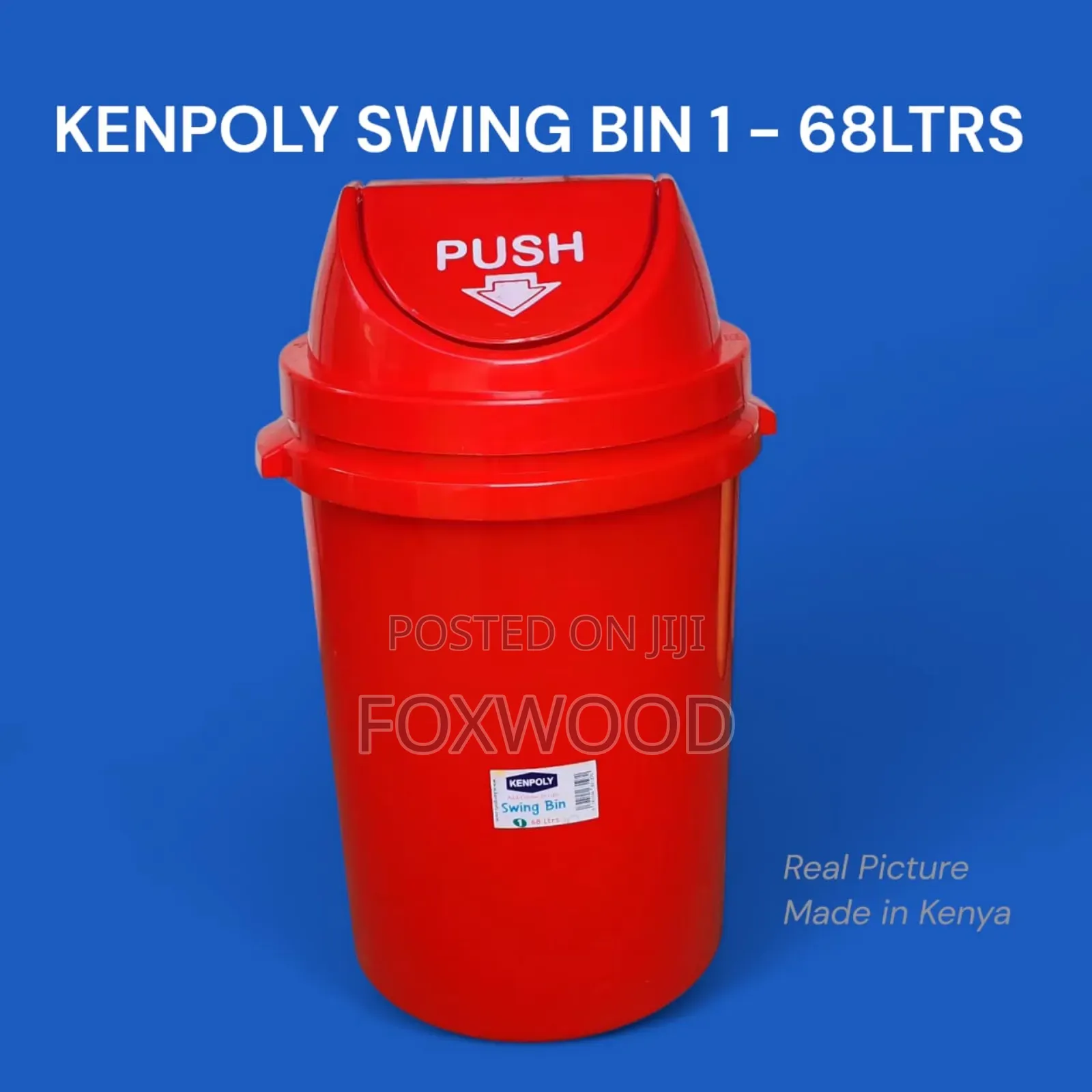 Kenpoly Swing Bin 1 – 68 Litres
