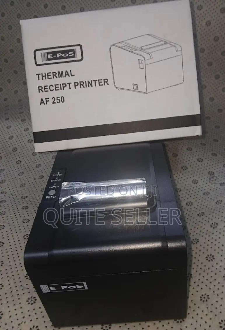 Epos Af-250 Desktop Receipt Thermal Printer , 250mm/Sec Speed