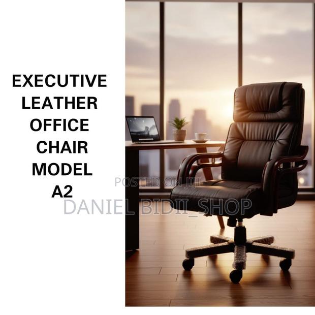 Executive Leather Office Chair A2 - main view
