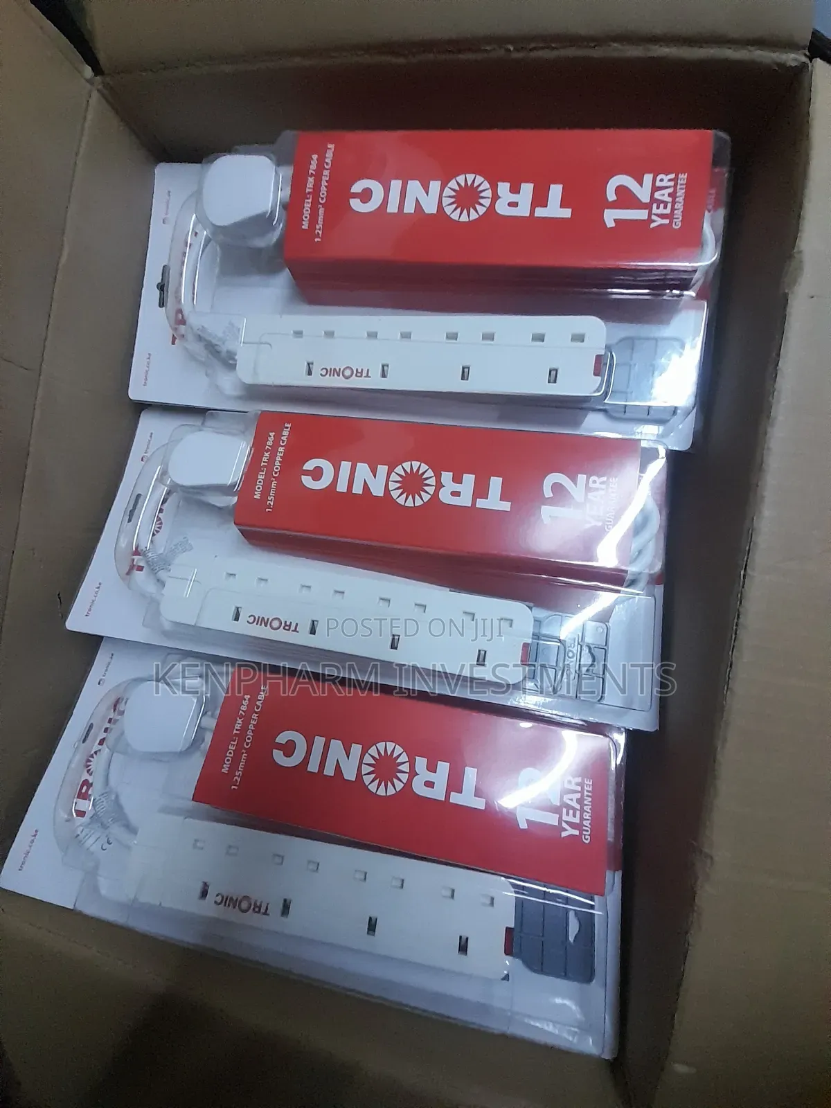 Tronic 4 Ways Extension Power Cable