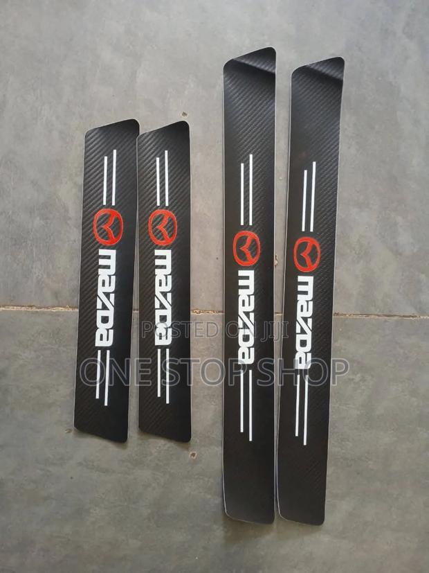 4pcs Mazda Door Antiscratch Step Stickers
