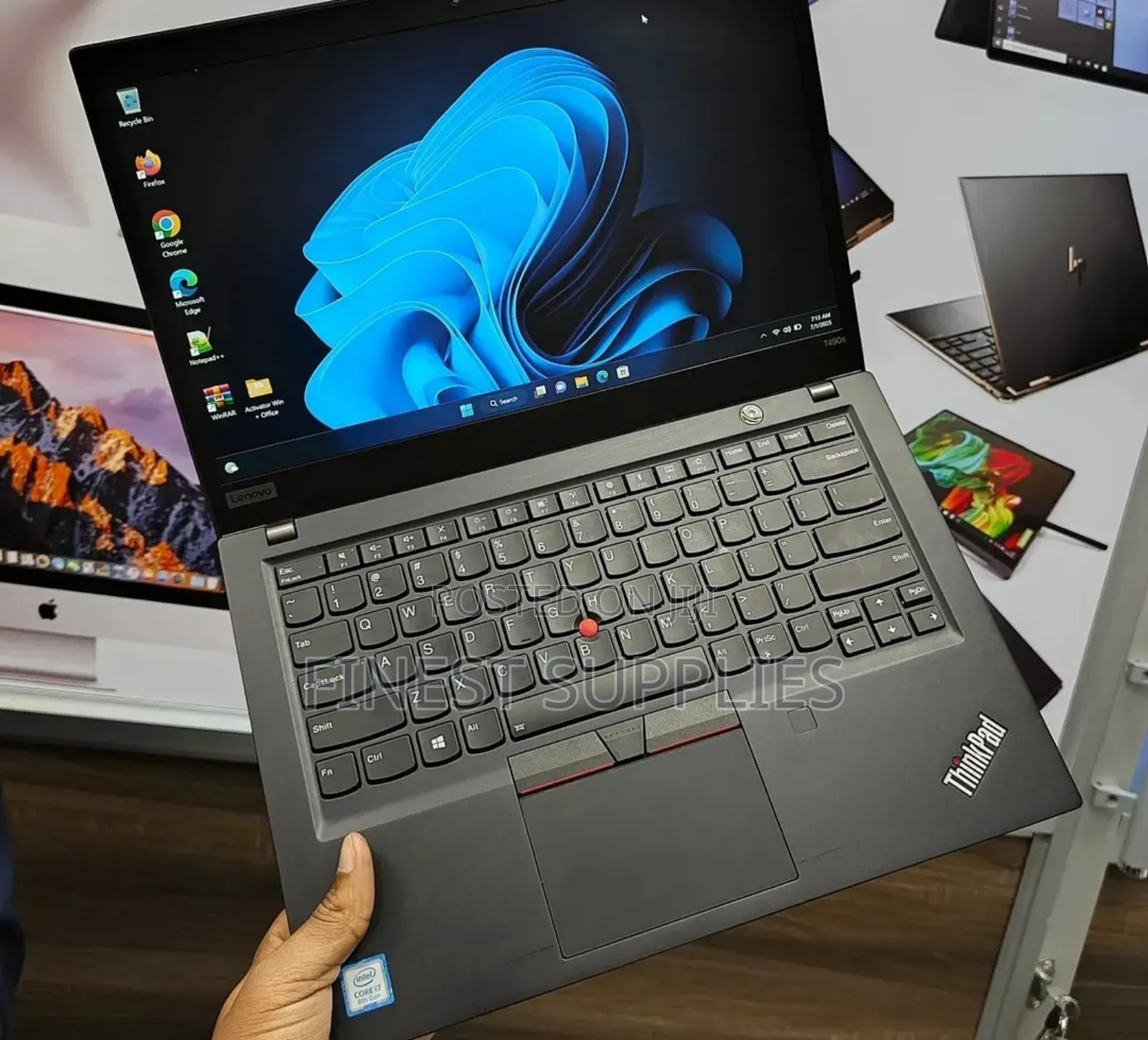 Laptop Lenovo Thinkpad T490s 8GB Intel Core I5 SSD 256GB
