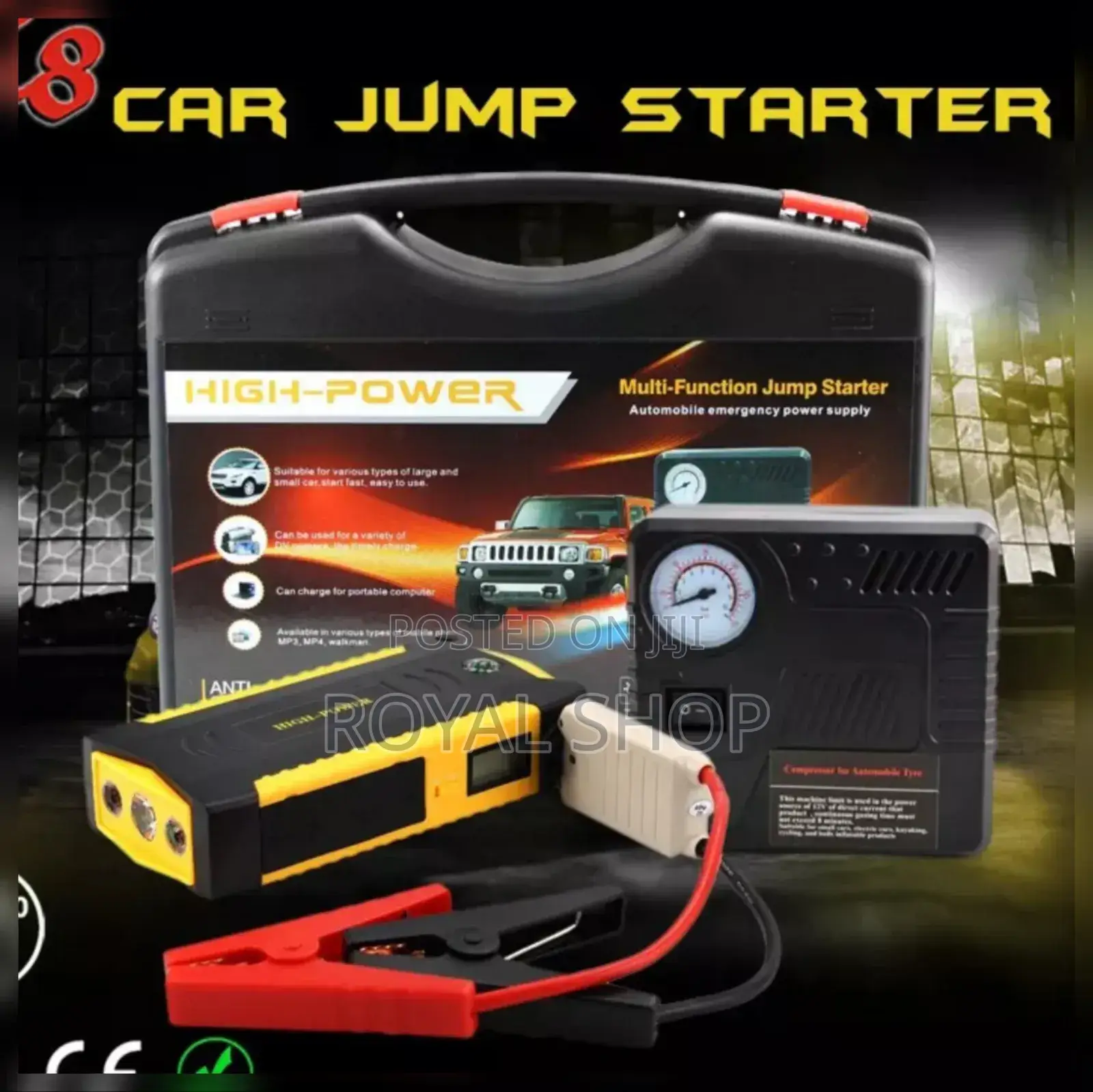Car Jump Starter Kit