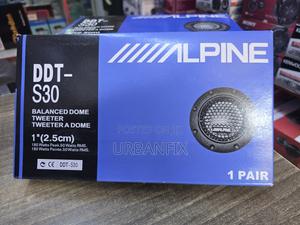 Alpine DDT-S30 180watts Maximum Power Balanced Dome Tweeters- A Pair - main view