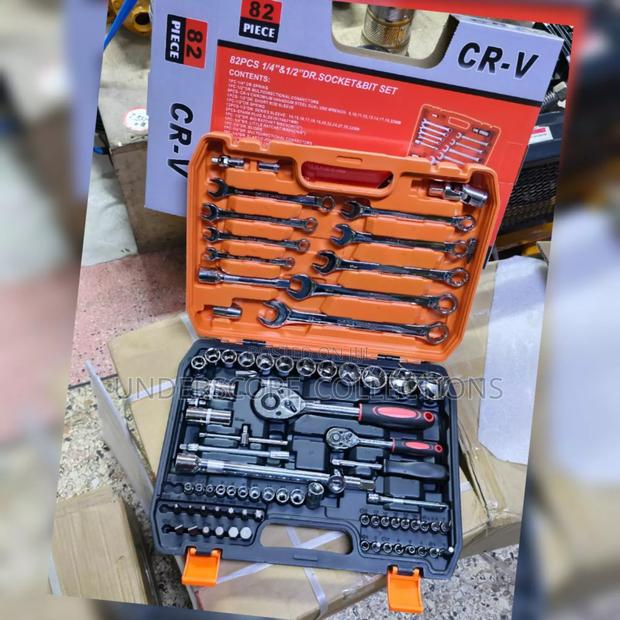 82pcs Mechanical Sockets Set - main view