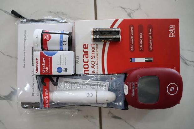 Blood Glucometer ( Sinocare Black November)
