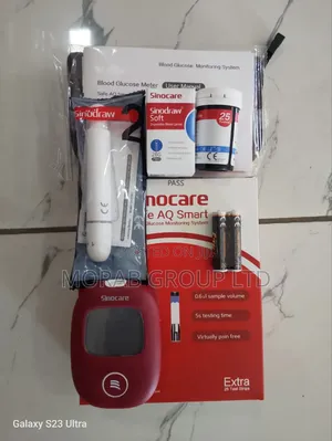 Blood Glucometer ( Sinocare Black November)