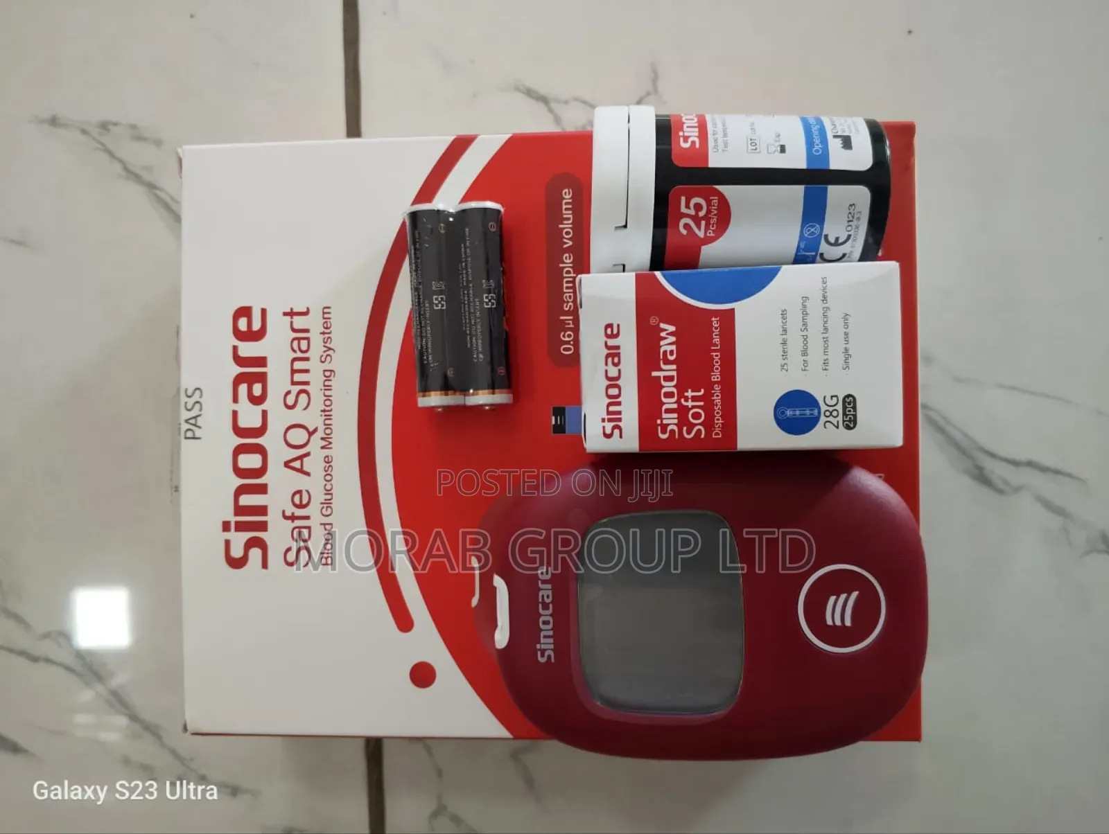 Blood Glucometer ( Sinocare Black November)