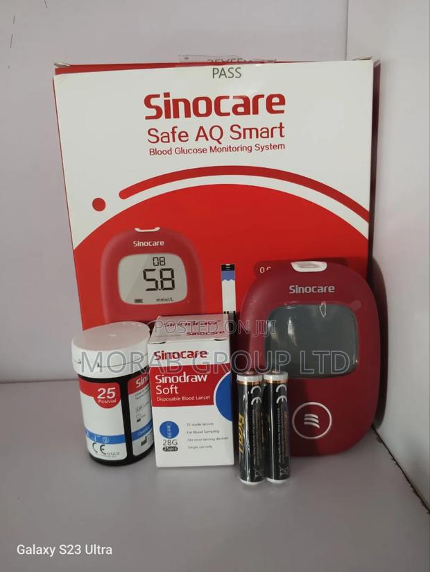 Blood Glucometer ( Sinocare Black November) - thumbnail 8
