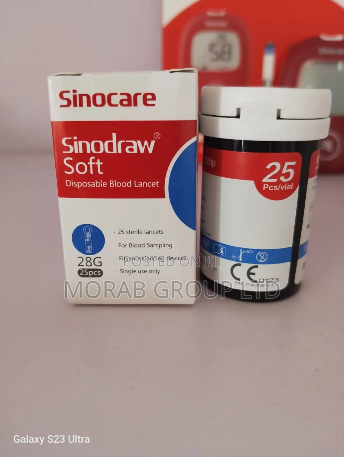 Blood Glucometer ( Sinocare Black November)