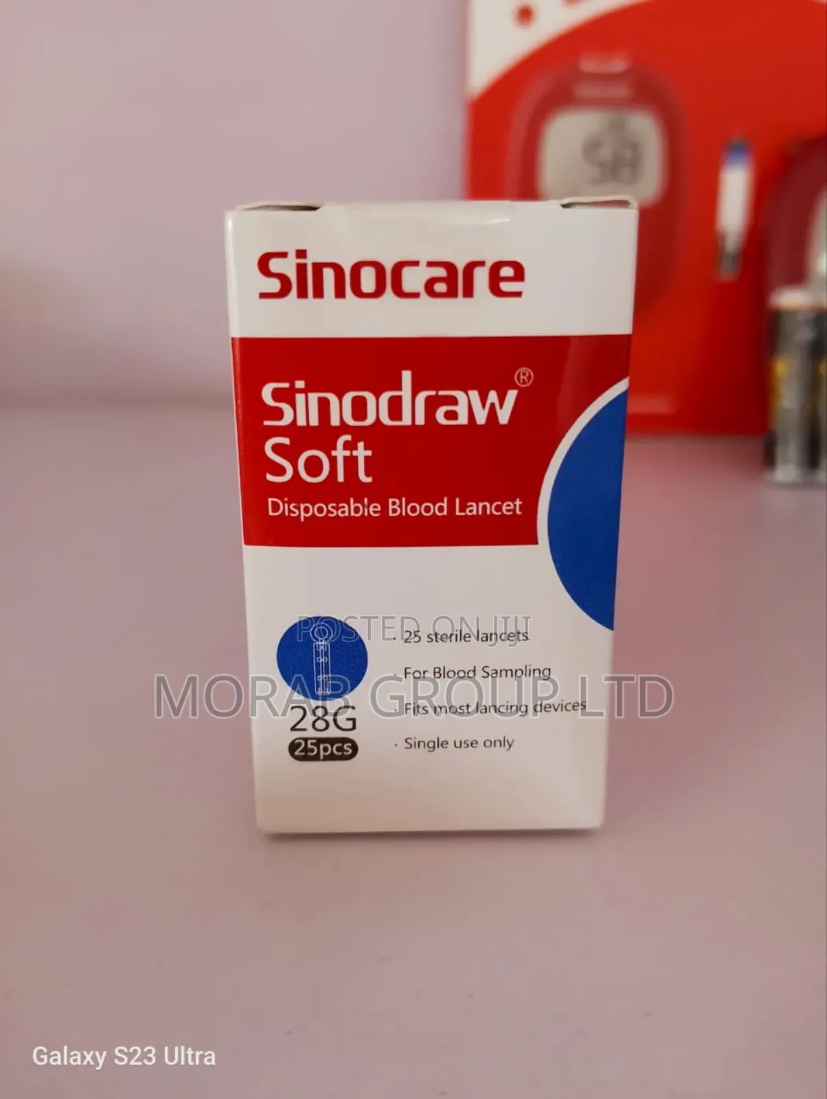 Blood Glucometer ( Sinocare Black November)