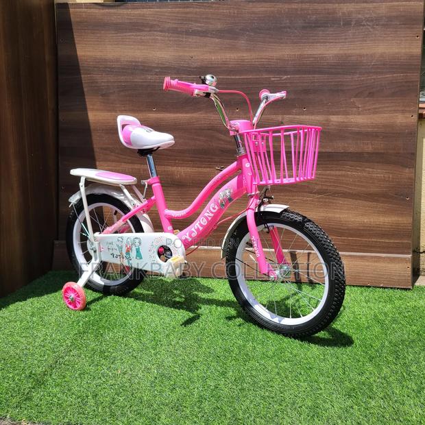 16``Pink Kids Bicycle. Size 16.