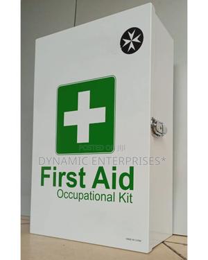 Occupational First Aid Kit in a Wall-Mountable Metal Case. - thumbnail 2