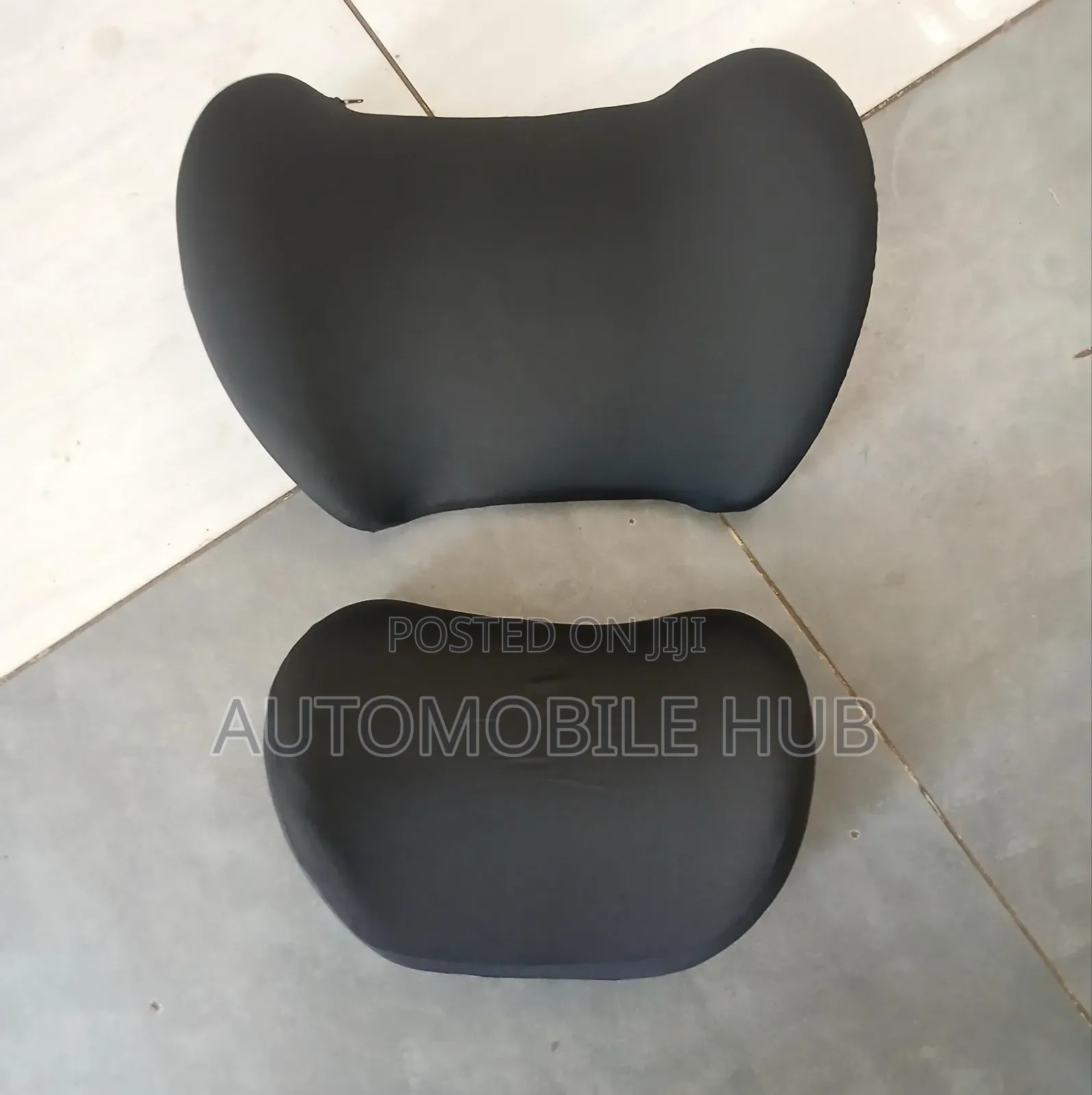 Ergonomic Car Lumbar Backrest Neck Pillow